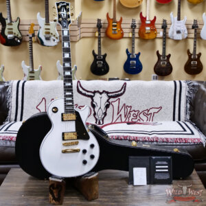 Gibson Custom Shop Les Paul Custom Ebony Fingerboard Gloss Alpine White 9.55 lbs - Image 5