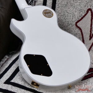 Gibson Custom Shop Les Paul Custom Ebony Fingerboard Gloss Alpine White 9.55 lbs - Image 10