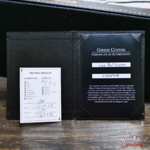 Gibson Custom Shop Les Paul Custom Ebony Fingerboard Gloss Alpine White 9.55 lbs - Image 11