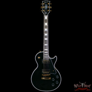 Gibson Custom Shop Les Paul Custom Ebony Fingerboard Gloss Ebony (Black) 9.50 lbs - Image 3