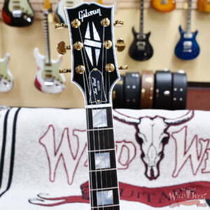 Gibson Custom Shop Les Paul Custom Ebony Fingerboard Gloss Ebony (Black) 9.50 lbs - Image 6