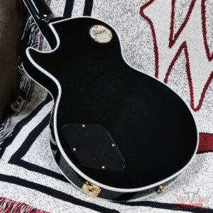 Gibson Custom Shop Les Paul Custom Ebony Fingerboard Gloss Ebony (Black) 9.50 lbs - Image 10
