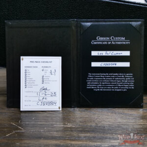 Gibson Custom Shop Les Paul Custom Ebony Fingerboard Gloss Ebony (Black) 9.50 lbs - Image 11