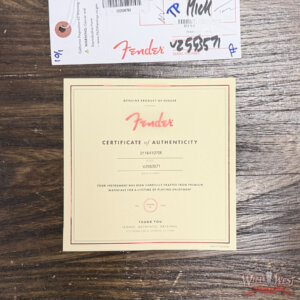 Fender Limited Edition Johnny Marr Signature Special Jaguar Rosewood Fingerboard Black 8.70 lbs - Image 11