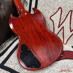Gibson Custom Shop 1961 Les Paul SG Standard Reissue Stop Bar VOS Cherry Red 6.55 lbs - Image 10