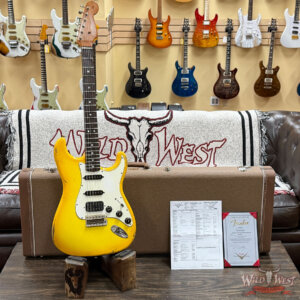 Fender Custom Shop Levi Perry Masterbuilt '60s Stratocaster Relic Butterscotch Burst w/Josefina Pickups 7.50 lbs - Image 6