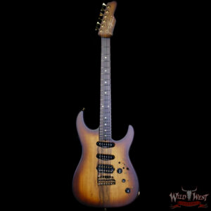 James Tyler USA Studio Elite HSS Rear Rout Black Limba Body & Neck Rosewood Fingerboard Matte Natural Burst 6.90 lbs - Image 3