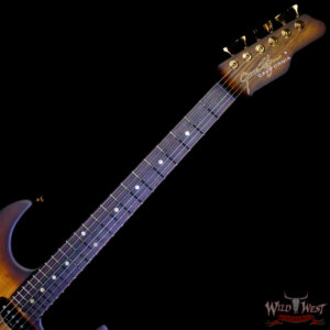 James Tyler USA Studio Elite HSS Rear Rout Black Limba Body & Neck Rosewood Fingerboard Matte Natural Burst 6.90 lbs - Image 4