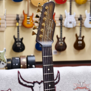 James Tyler USA Studio Elite HSS Rear Rout Black Limba Body & Neck Rosewood Fingerboard Matte Natural Burst 6.90 lbs - Image 7