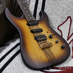 James Tyler USA Studio Elite HSS Rear Rout Black Limba Body & Neck Rosewood Fingerboard Matte Natural Burst 6.90 lbs - Image 8