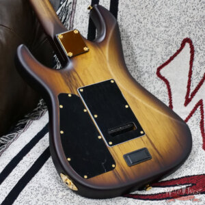 James Tyler USA Studio Elite HSS Rear Rout Black Limba Body & Neck Rosewood Fingerboard Matte Natural Burst 6.90 lbs - Image 11