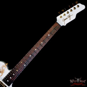 James Tyler USA Mongoose Special Brazilian Rosewood Fingerboard White Shmear 7.35 lbs - Image 4