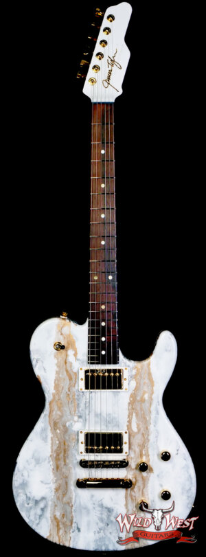 James Tyler USA Mongoose Special Brazilian Rosewood Fingerboard White Shmear 7.35 lbs