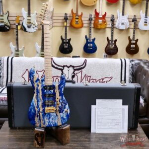 James Tyler USA Studio Elite HD HSS Birdseye Maple Standard '64 Neck Golden Blueberry Shmear 7.45 lbs - Image 6