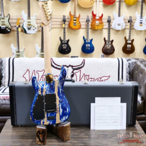 James Tyler USA Studio Elite HD HSS Birdseye Maple Standard '64 Neck Golden Blueberry Shmear 7.45 lbs - Image 9