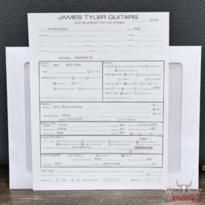 James Tyler USA Studio Elite HD HSS Birdseye Maple Standard '64 Neck Golden Blueberry Shmear 7.45 lbs - Image 12