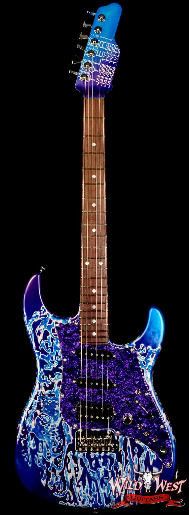 JamesTylerUSA-25575-Main James Tyler USA Studio Elite HSS Rosewood Fingerboard Tuckerberry Shmear 7.85 lbs - Image 1