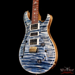 2025 Paul Reed Smith PRS 40th Anniversary Special Semi-Hollow (Special 22) Faded Whale Blue (Natural Back) 7.30 lbs - Image 2