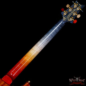 Paul Reed Smith PRS Private Stock #11311 Custom 24 Flame Maple Top & Neck Brazilian Rosewood Fingerboard Galaxy Fade 8.15 lbs - Image 5