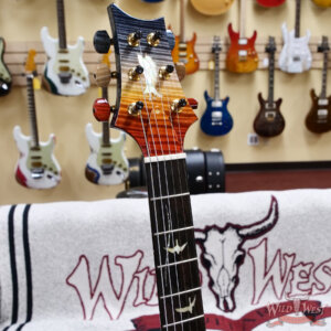 Paul Reed Smith PRS Private Stock #11311 Custom 24 Flame Maple Top & Neck Brazilian Rosewood Fingerboard Galaxy Fade 8.15 lbs - Image 7