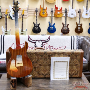 Paul Reed Smith PRS Private Stock #11311 Custom 24 Flame Maple Top & Neck Brazilian Rosewood Fingerboard Galaxy Fade 8.15 lbs - Image 9