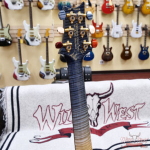 Paul Reed Smith PRS Private Stock #11311 Custom 24 Flame Maple Top & Neck Brazilian Rosewood Fingerboard Galaxy Fade 8.15 lbs - Image 10