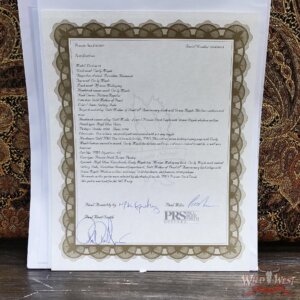 Paul Reed Smith PRS Private Stock #11311 Custom 24 Flame Maple Top & Neck Brazilian Rosewood Fingerboard Galaxy Fade 8.15 lbs - Image 12