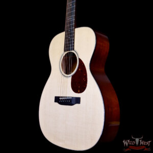 Collings OM Series OM1 Sitka Spruce Top Honduran Mahogany Back & Sides 45 Style Snowflake Inlays Natural 3.90 lbs - Image 2