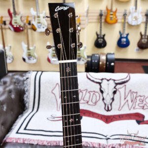 Collings OM Series OM1 Sitka Spruce Top Honduran Mahogany Back & Sides 45 Style Snowflake Inlays Natural 3.90 lbs - Image 5