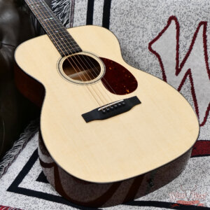 Collings OM Series OM1 Sitka Spruce Top Honduran Mahogany Back & Sides 45 Style Snowflake Inlays Natural 3.90 lbs - Image 6