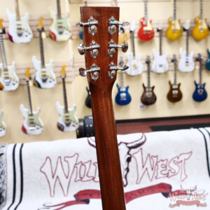 Collings OM Series OM1 Sitka Spruce Top Honduran Mahogany Back & Sides 45 Style Snowflake Inlays Natural 3.90 lbs - Image 8