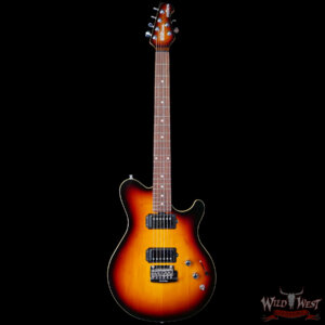 2010 Ernie Ball Music Man Reflex Tremolo HH Rosewood Fingerboard Vintage Sunburst 7.65 lbs - Image 3