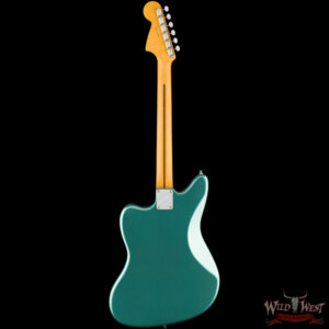 Fender American Professional Classic Jaguar Rosewood Fingerboard Faded Sherwood Green Metallic 8.60 lbs - Image 4