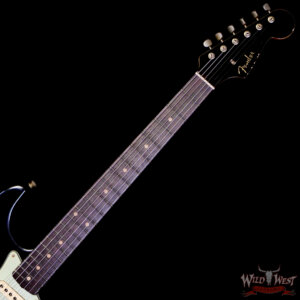 Fender Custom Shop 1960 Stratocaster Rosewood Fingerboard Matching Color Headstock Relic Black 7.60 lbs - Image 4