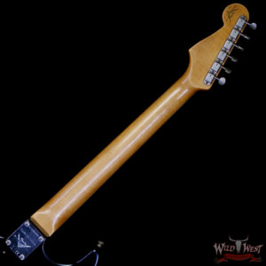 Fender Custom Shop 1960 Stratocaster Rosewood Fingerboard Matching Color Headstock Relic Black 7.60 lbs - Image 5