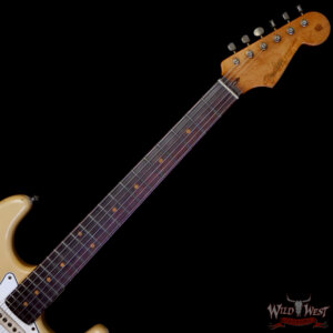 Fender Custom Shop Ron Jessurun Apprentice Built Modernized 1960 Stratocaster Relic Aged Desert Sand 7.60 lbs - Image 4