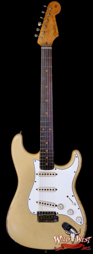 Fender Custom Shop Ron Jessurun Apprentice Built Modernized 1960 Stratocaster Relic Aged Desert Sand 7.60 lbs