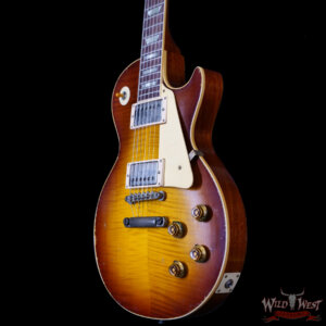Gibson Custom Shop Dealer Select 1959 Les Paul Standard BOTB (Beauty of the Burst) Page 110 Golden Poppy Burst Murphy Lab Heavy Aged 8.55 lbs - Image 2