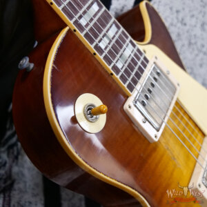 Gibson Custom Shop Dealer Select 1959 Les Paul Standard BOTB (Beauty of the Burst) Page 110 Golden Poppy Burst Murphy Lab Heavy Aged 8.55 lbs - Image 9