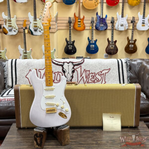 2025 Fender  Limited Edition American Vintage II 1957 Stratocaster Flame Maple Neck Custom Shop Pickups White Blonde 7.40 lbs - Image 4