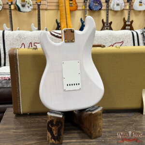 2025 Fender  Limited Edition American Vintage II 1957 Stratocaster Flame Maple Neck Custom Shop Pickups White Blonde 7.40 lbs - Image 11