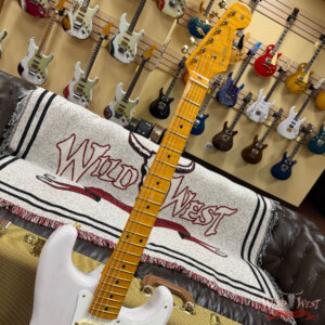 2025 Fender  Limited Edition American Vintage II 1957 Stratocaster Flame Maple Neck Custom Shop Pickups White Blonde 7.40 lbs - Image 6