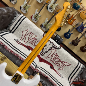 2025 Fender  Limited Edition American Vintage II 1957 Stratocaster Flame Maple Neck Custom Shop Pickups White Blonde 7.40 lbs - Image 10