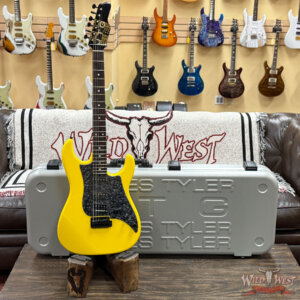 James Tyler JTG MK1 HSS Alder Body Maple Neck with Rosewood Fingerboard Midboost Preamp Fly Yellow 7.85 lbs - Image 4