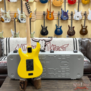 James Tyler JTG MK1 HSS Alder Body Maple Neck with Rosewood Fingerboard Midboost Preamp Fly Yellow 7.85 lbs - Image 8