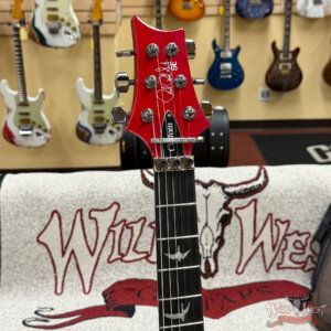 2025 Paul Reed Smith PRS SE Custom 24 “Floyd” Floyd Rose FR Charcoal Cherry Burst 8.35 lbs - Image 4