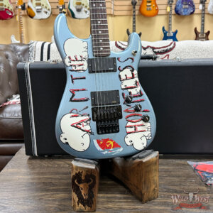 Fender Presents: Tom Morello "Arm The Homeless" Rosewood Fingerboard Blue Ice Metallic 8.30 lbs - Image 7