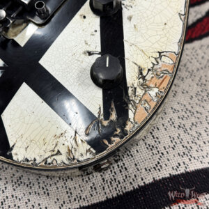 EVH Custom Shop USA Special Edition Wolfgang EVH Stripes White/Black Relic 8.05 lbs - Image 10