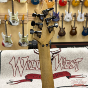 EVH Custom Shop USA Special Edition Wolfgang EVH Stripes White/Black Relic 8.05 lbs - Image 12