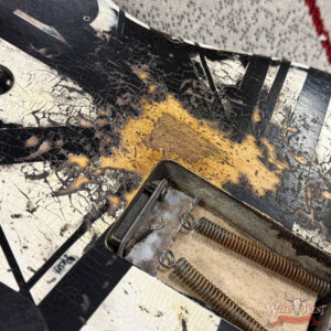 EVH Custom Shop USA Special Edition Wolfgang EVH Stripes White/Black Relic 8.05 lbs - Image 14